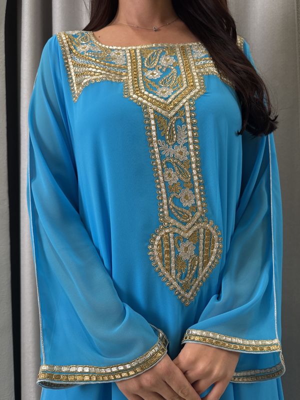 Chiffon Machine Embroidery